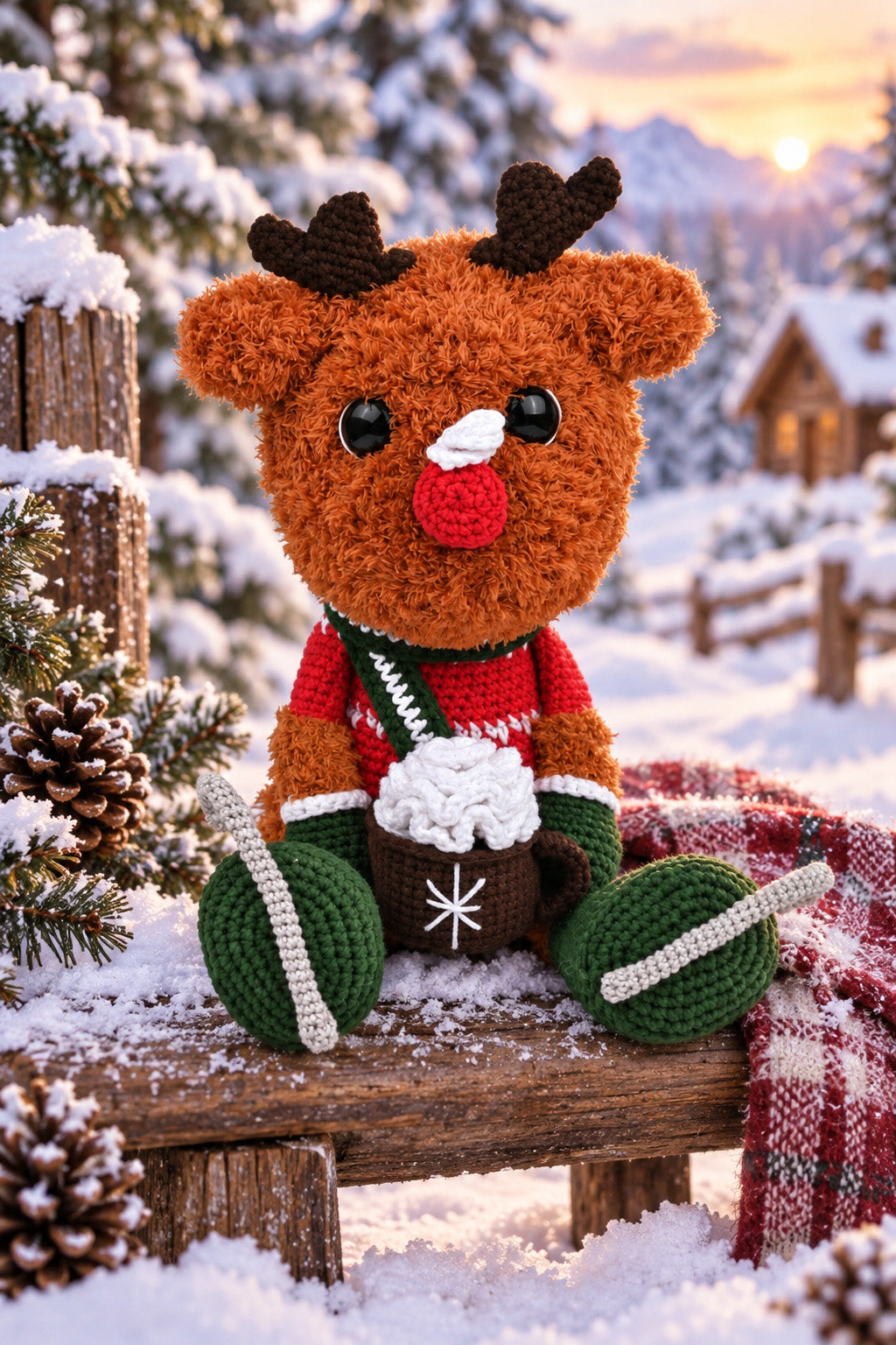 Winterpret - Het grote winter haakboek met 15 haakpatronen voor kerst en winter (pre-order)