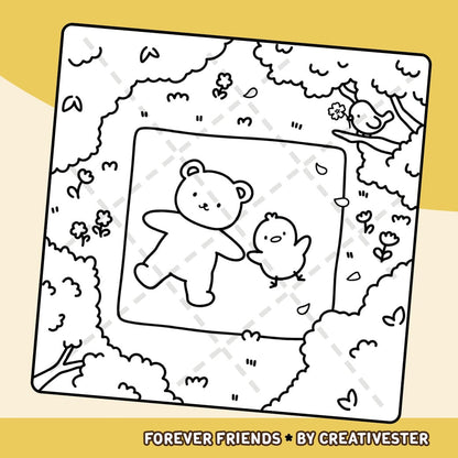 Lijn & Lus Boeken Forever Friends by CreativEster (pre-order)