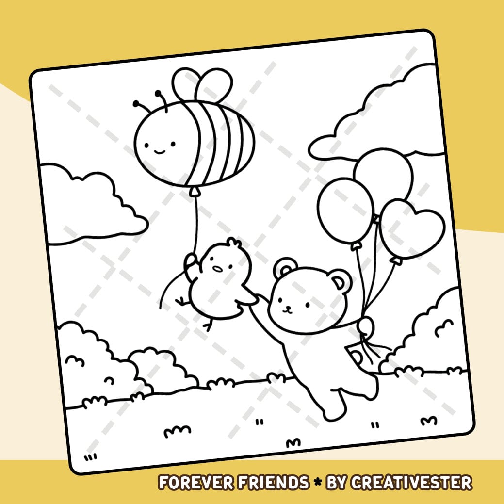 Lijn & Lus Boeken Forever Friends by CreativEster (pre-order)